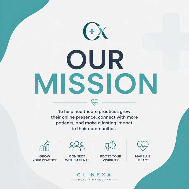 Clinexa’s branded healthcare mission creative